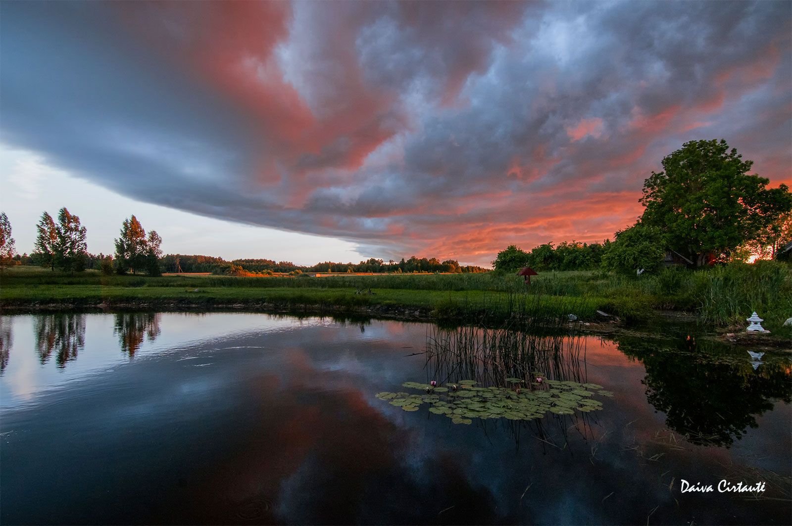 sunset,clouds,evening, Daiva Cirtautė