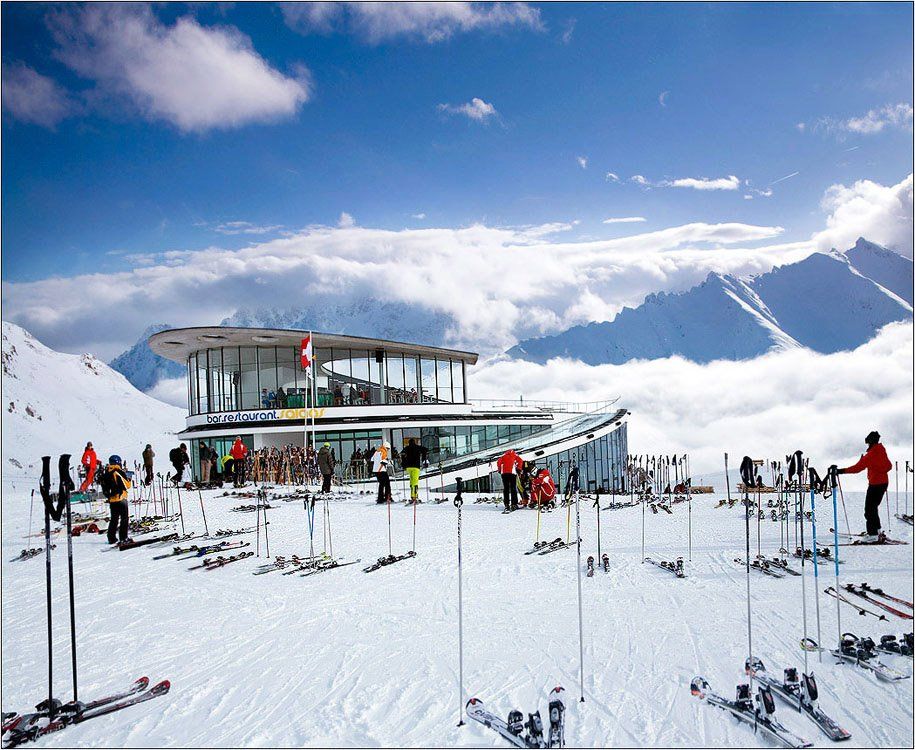 ишгль, австрия, горы, альпы, лыжи, кафе, ishgle, Boris Bort