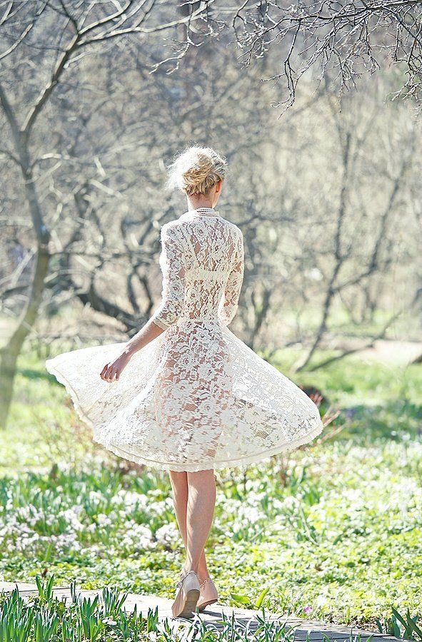 яна ультра, весна, белое платье, кружево, Лия Мстиславская