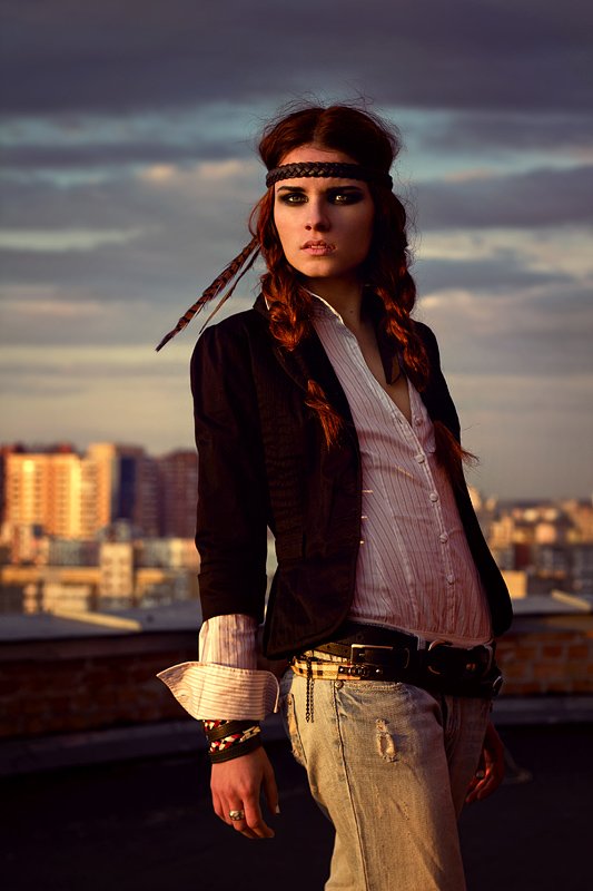 dmitry alekseyev, anna kot, evening, fashion, indian, look, pakahontas, Dmitry Alekseyev