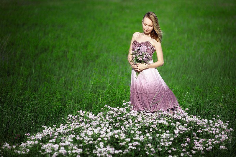 лето, цветы, поле, Сергей Белых
