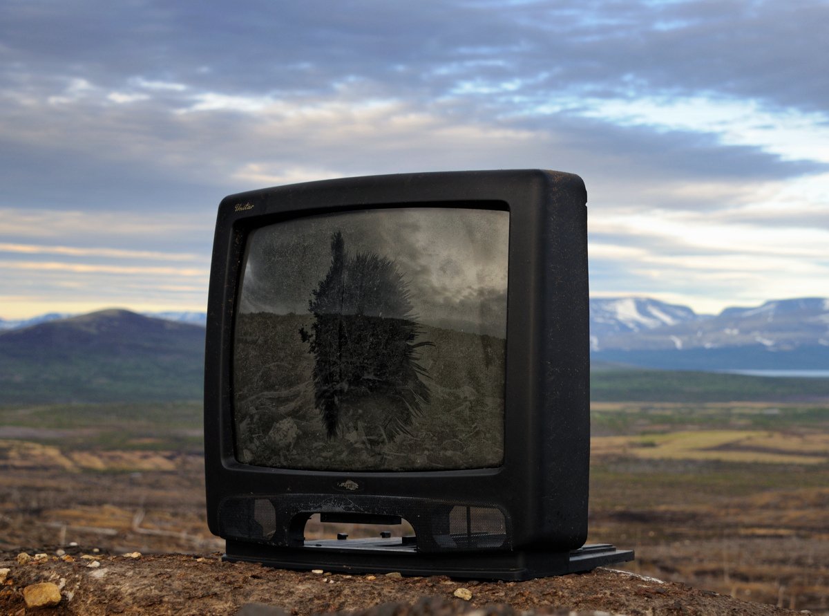 телевизор, горы, Valeriy_Al