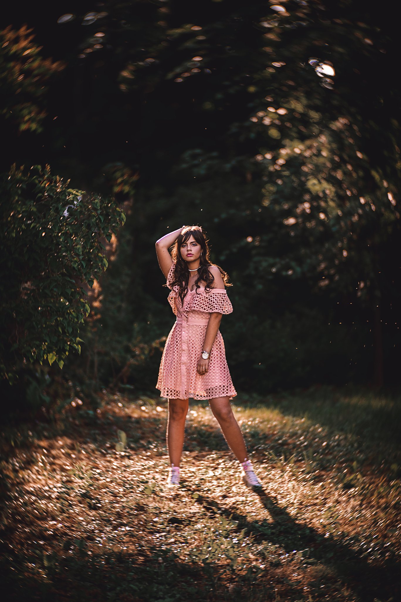 portrait, portraiture, outdoors, female, face, bokeh , Laura Žygė