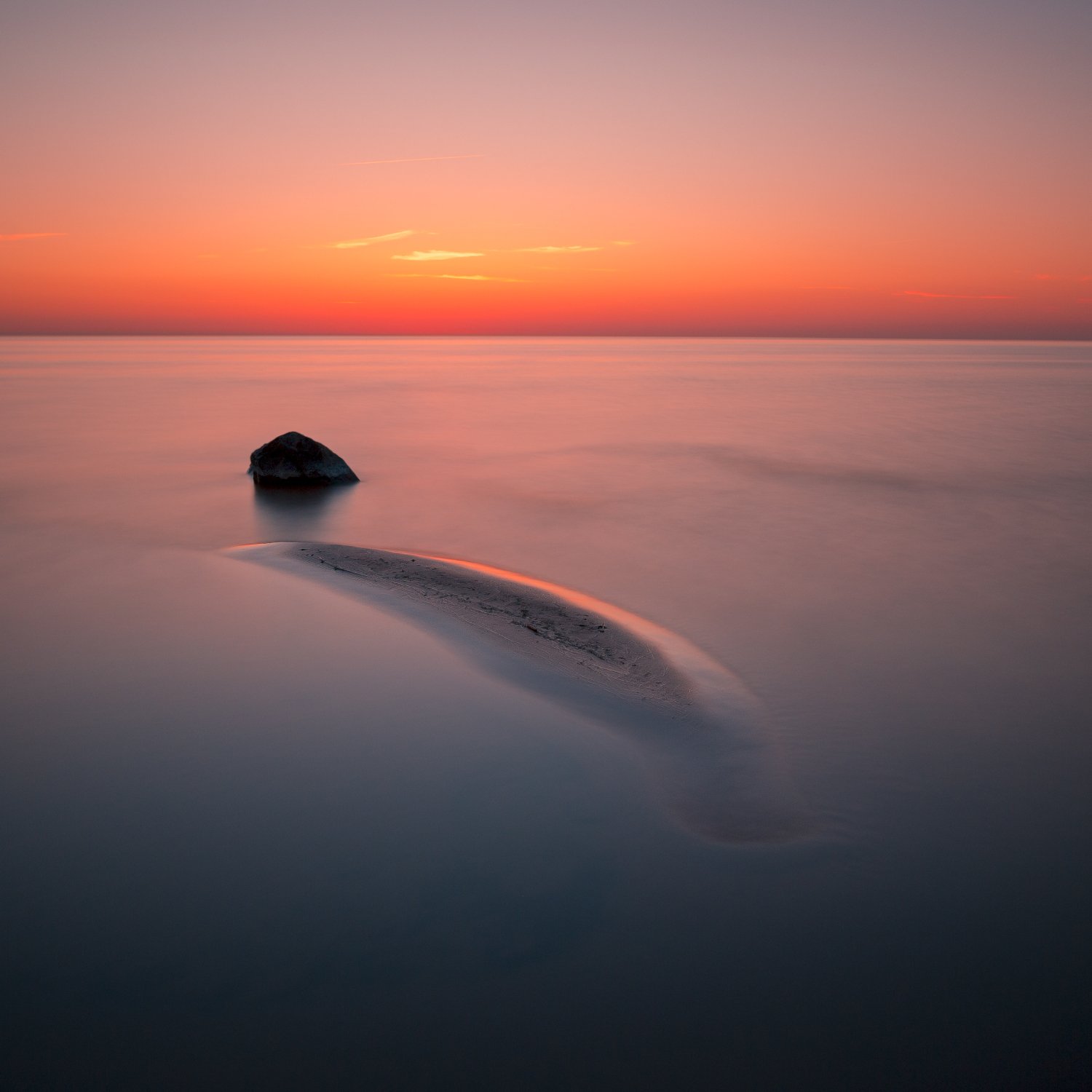 longexposure landscape minimalism, Andris