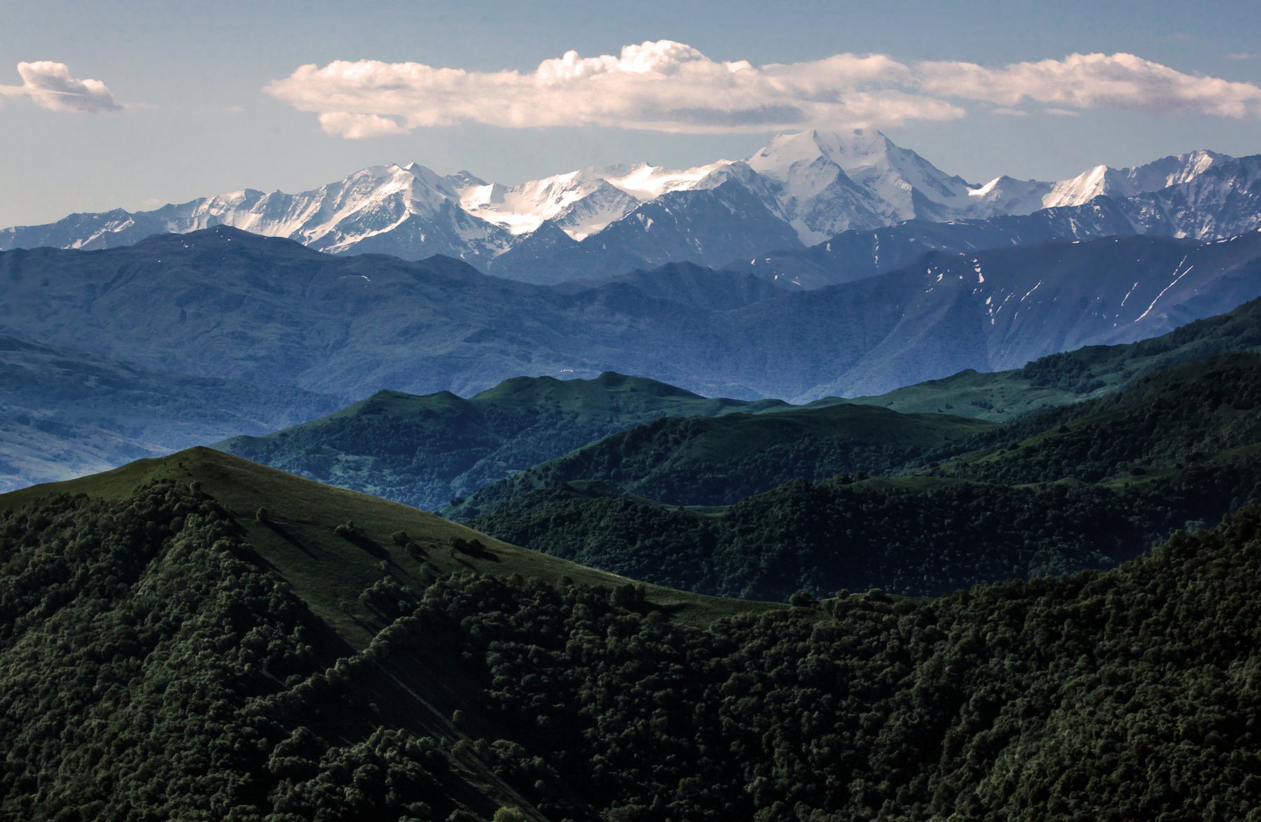 горы,лето,пейзаж,вершины,просторы, Marat Magov