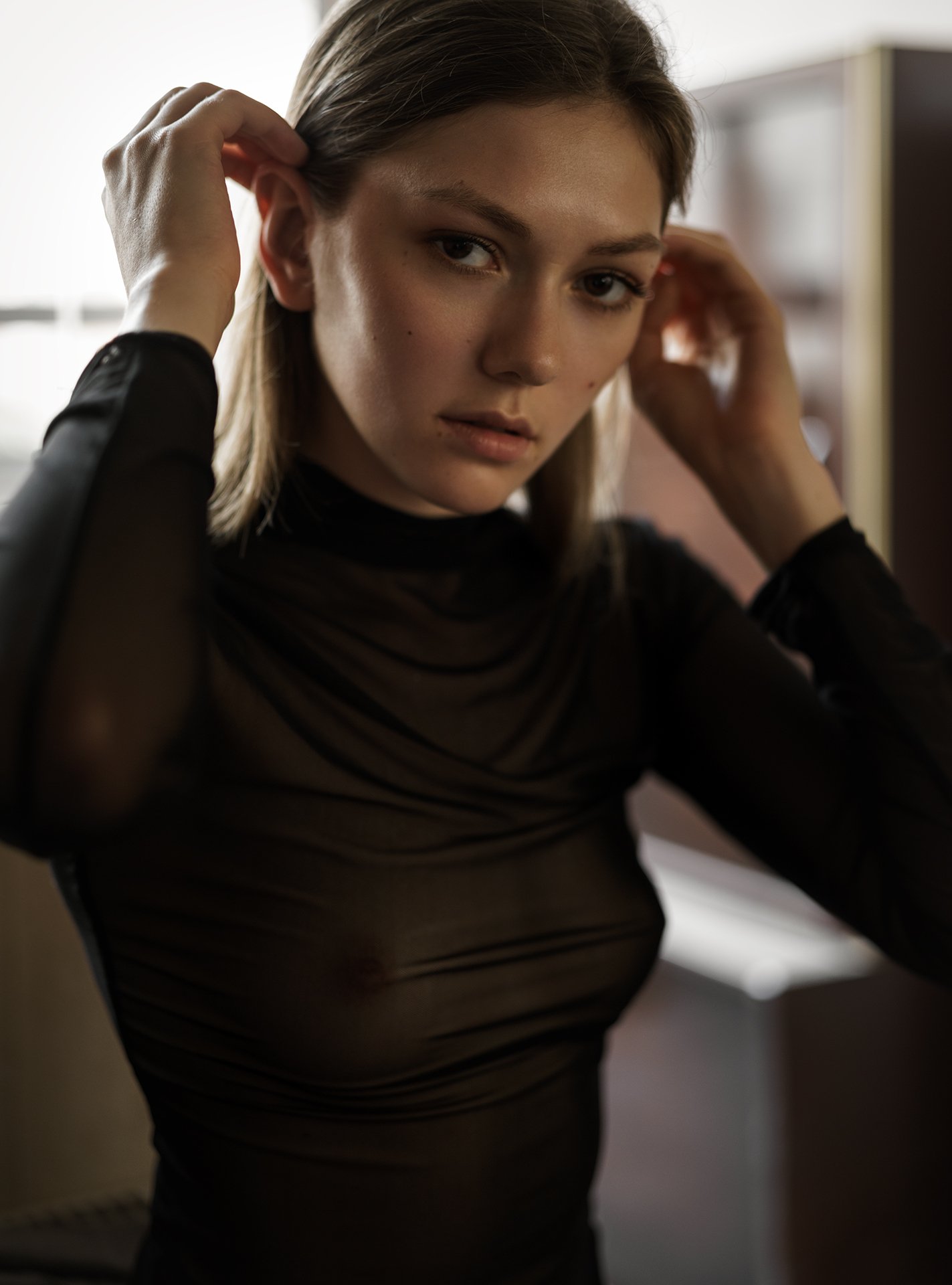 girl, коверильича, portrait, at home, nude, natural light, sonyphotography, model, Роман Филиппов