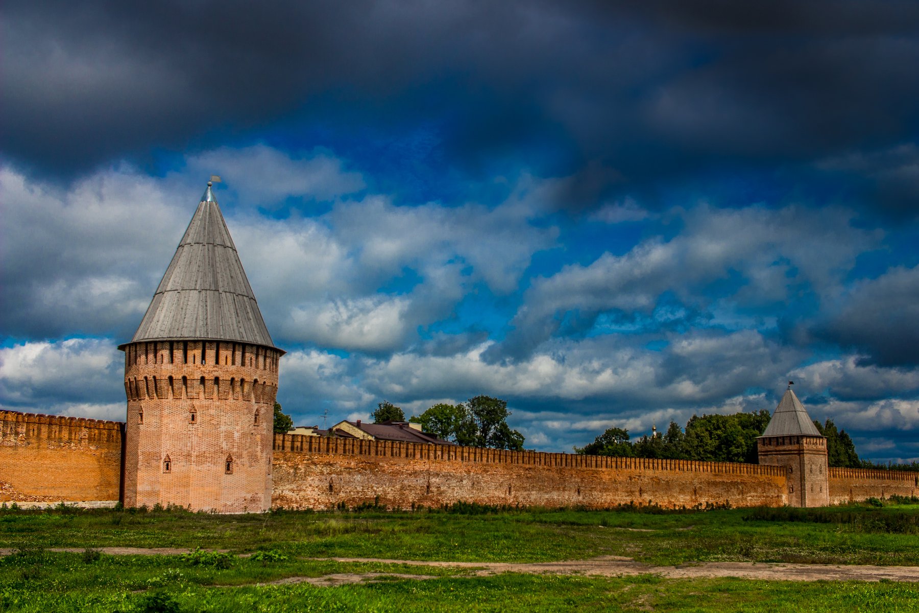 смоленск, крепостная стена, кремль, город, Руслан Востриков