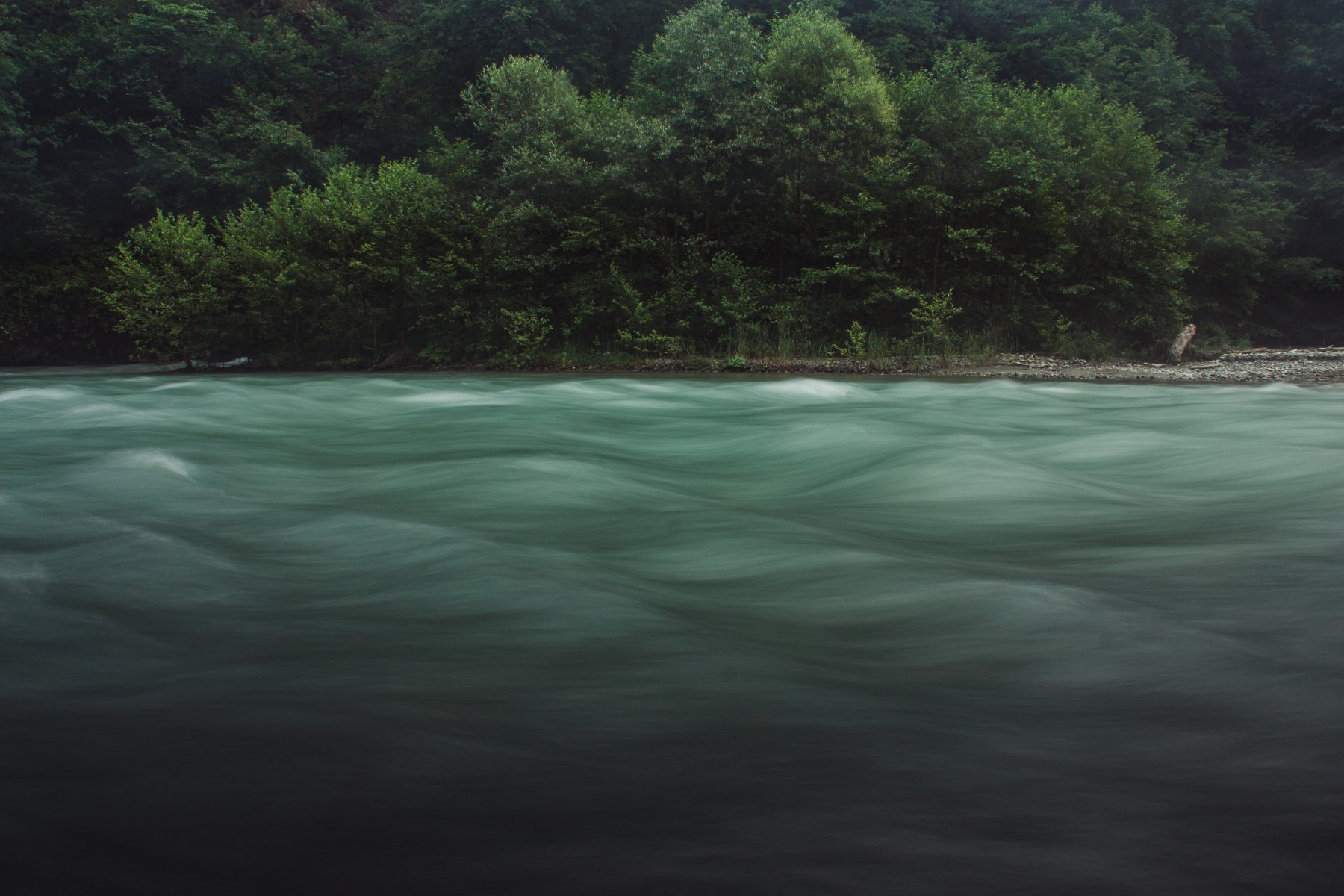 Пейзаж, природа, река, вода, лес, Цветков Сергей