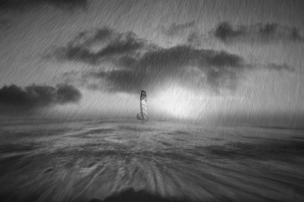 man,sea,storm,windsurf, Svetlin Yosifov