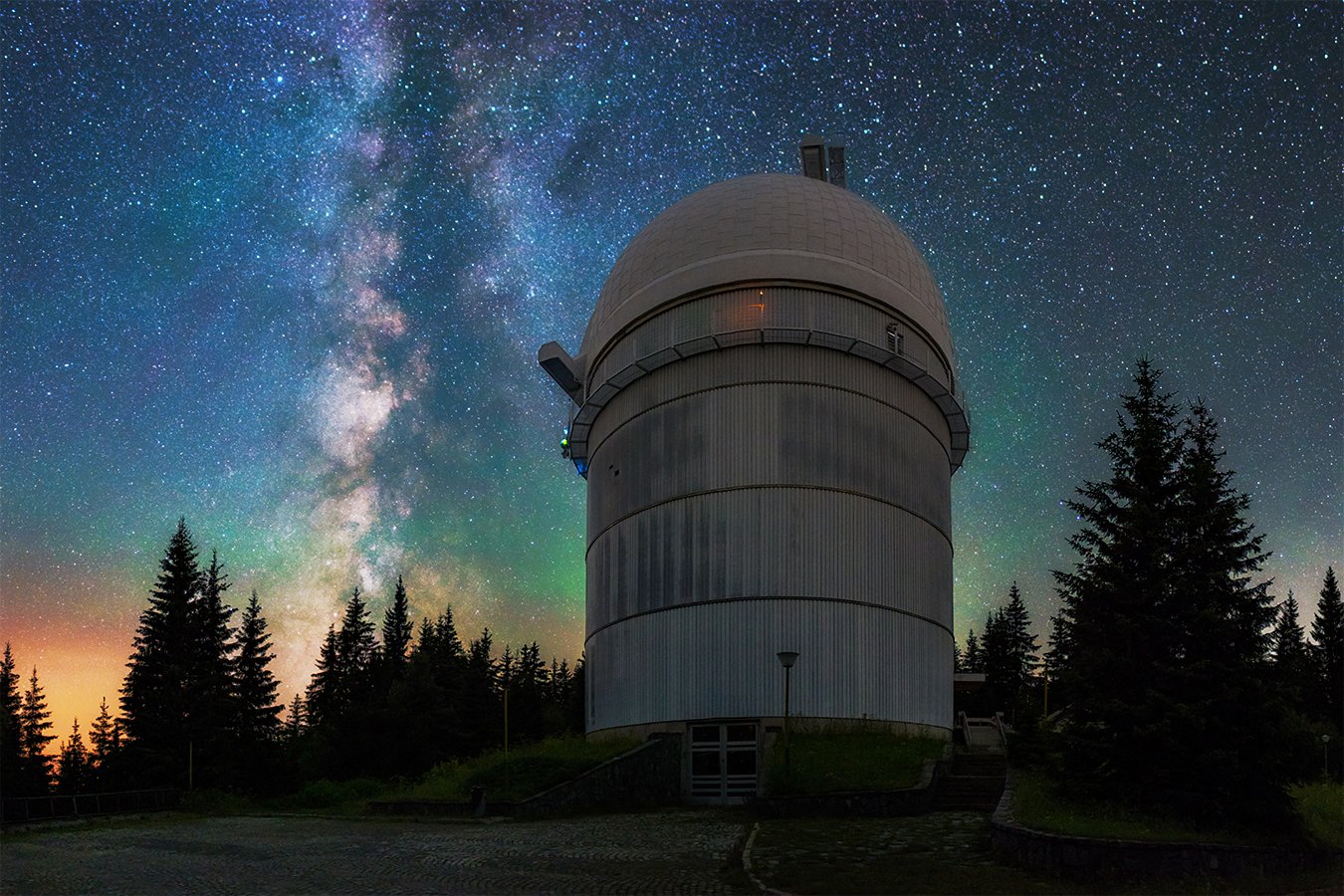 carl zeiss, national astronomical observatory, telescope, milky way, ritchey-chretien-coude, nao rozhen, Ivan Padarev
