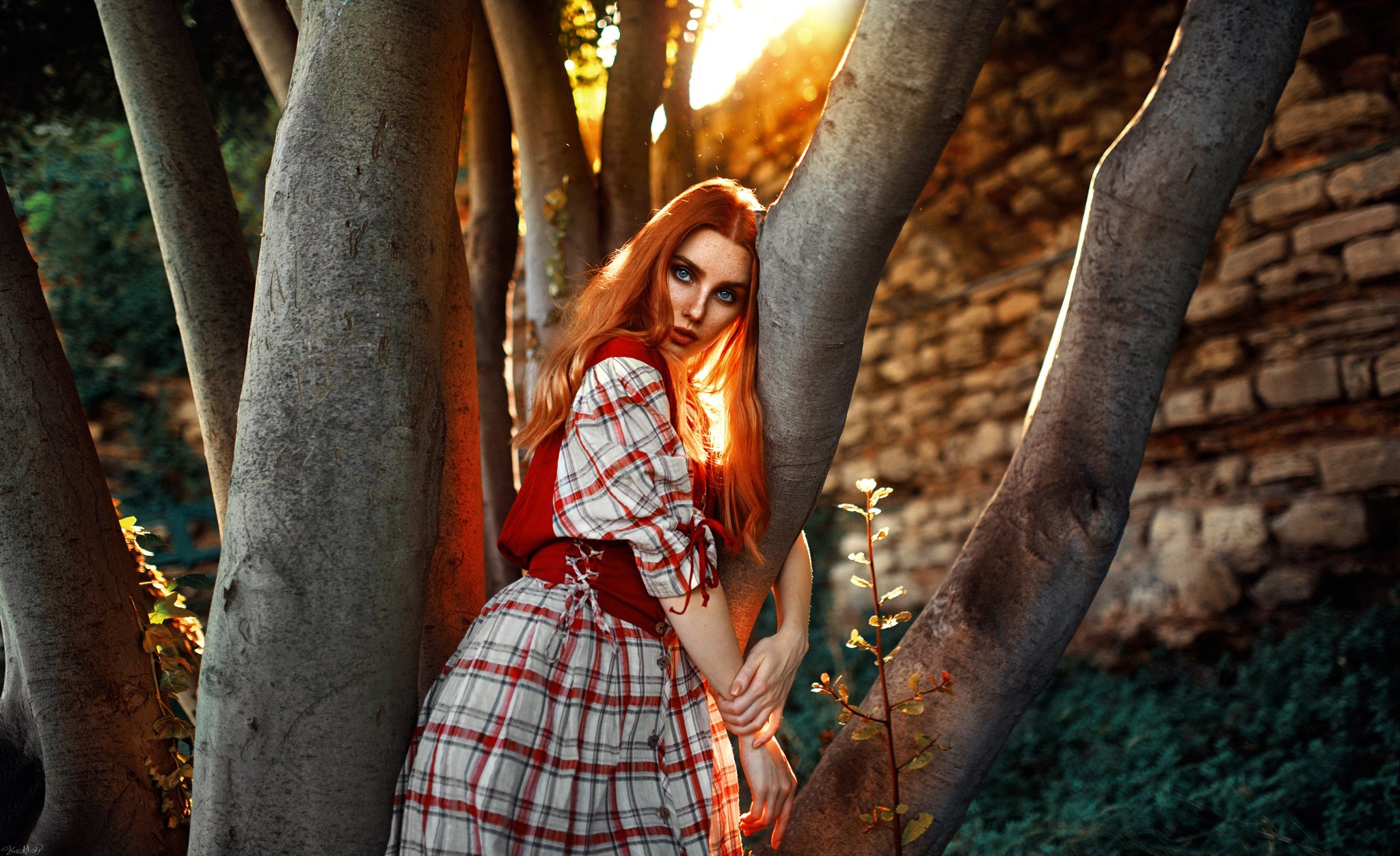 mood, portrait, art, beautiful, sunset, eyes, freckles, redhead, 35mm, natural light, sweet, colorful, summer, vintage, Каан Алтындал