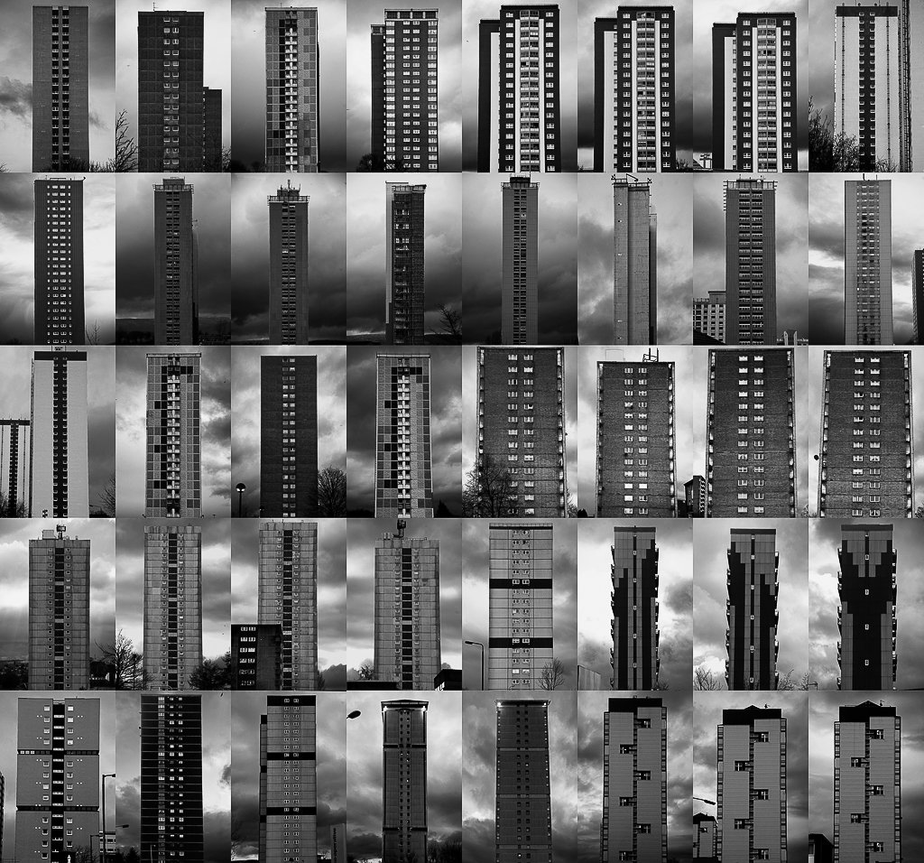 glasgow, uk, tower blocks, apartments, libing sapces, 2011, work in progress, monoliths of our time, Antoni Georgiev