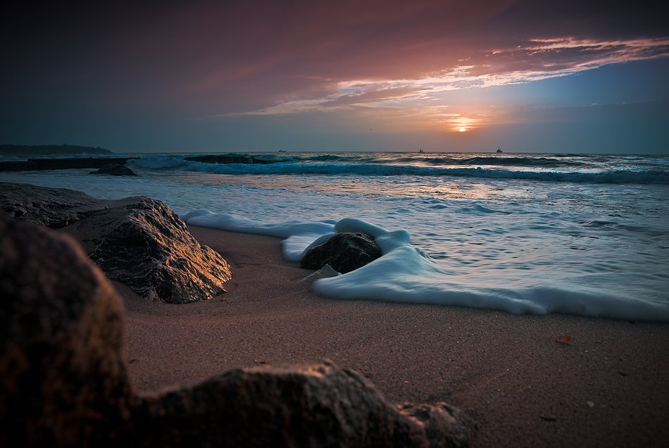 солнца, восход, sunrise, sea, Simeon Kolev
