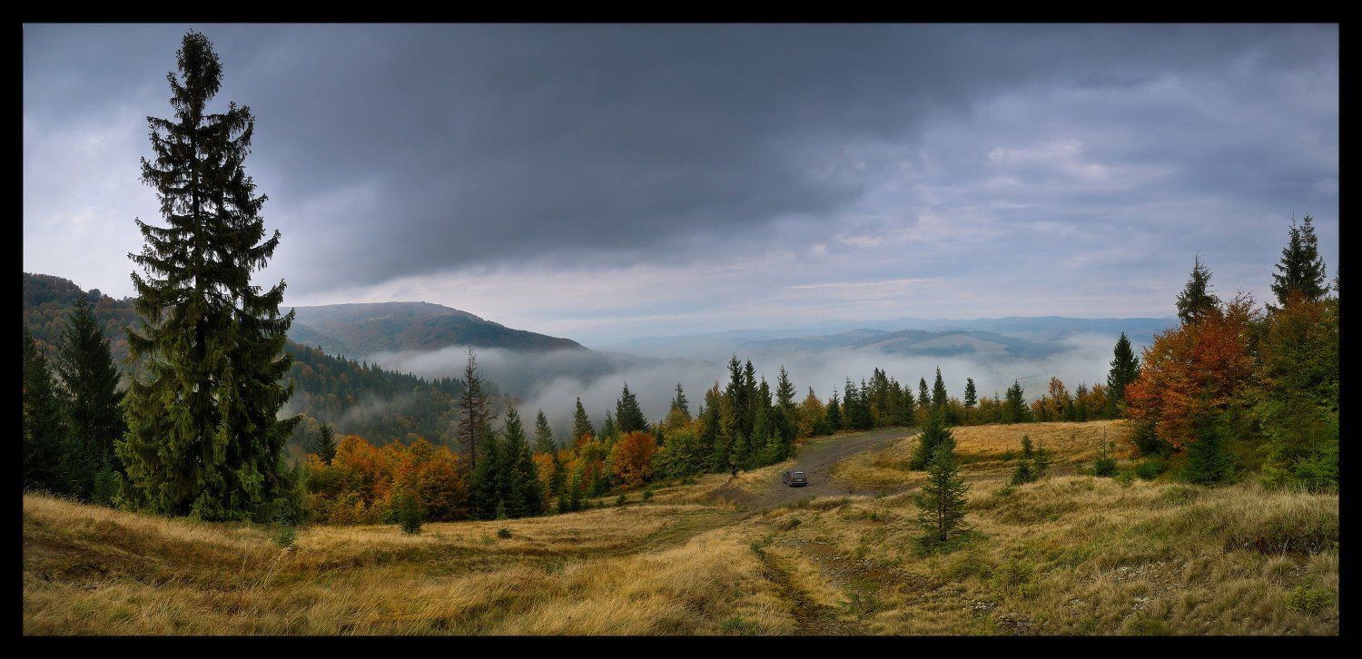 непогода, облака, осень, карпаты, Dmitry
