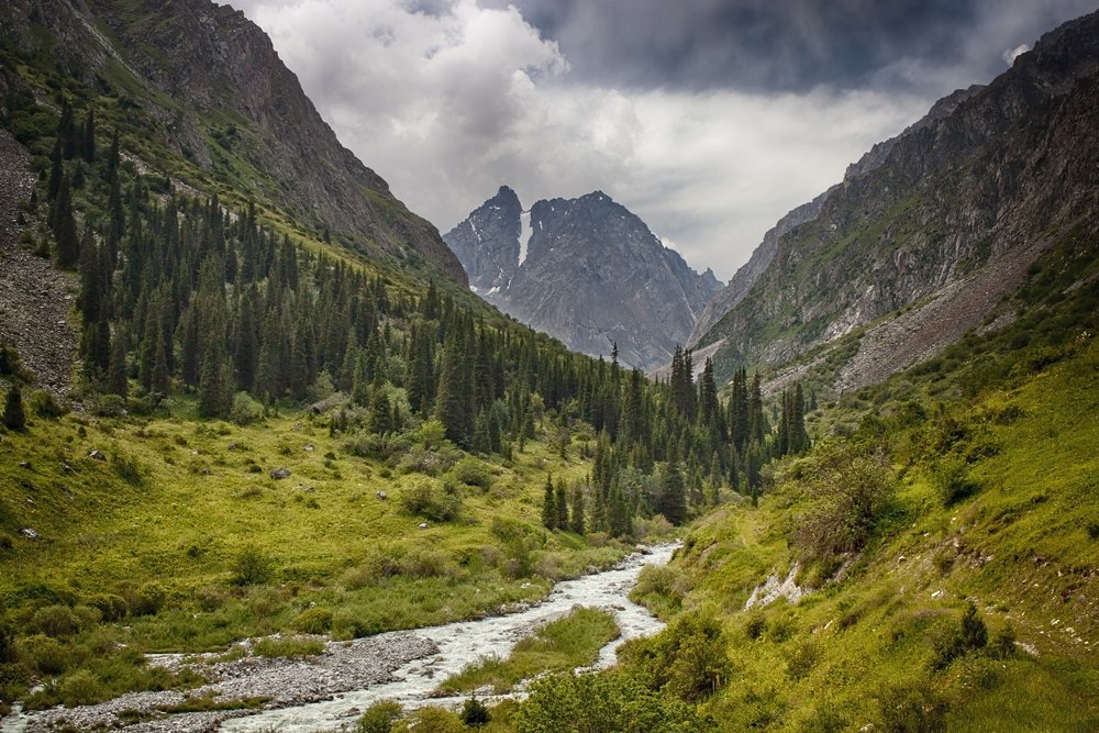 горы, кыргызстан, Элина Магалимова
