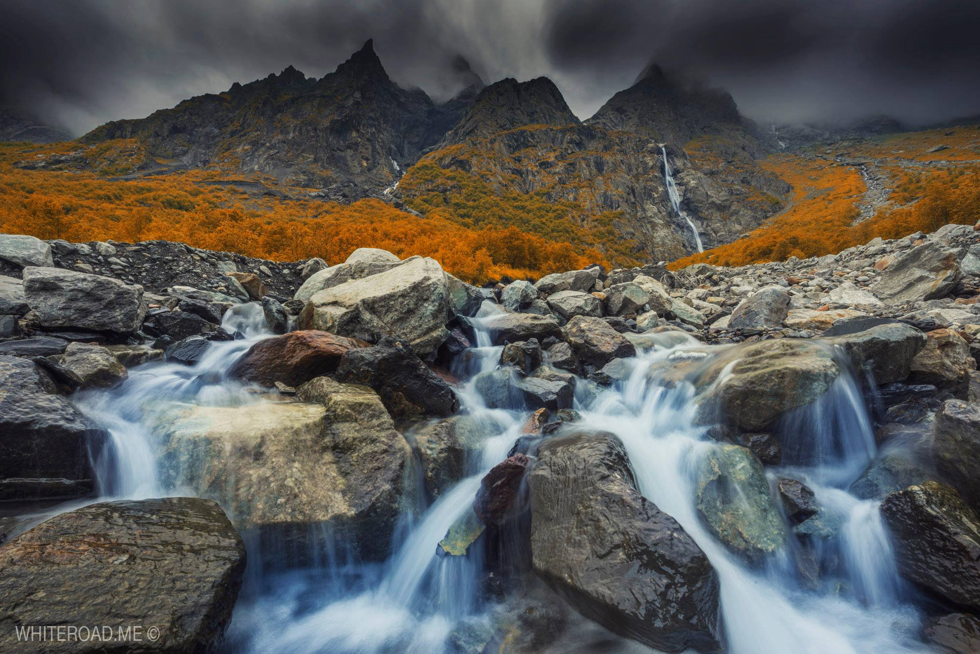 водопад waterfall северная_осетия кавказ, Антон Агарков