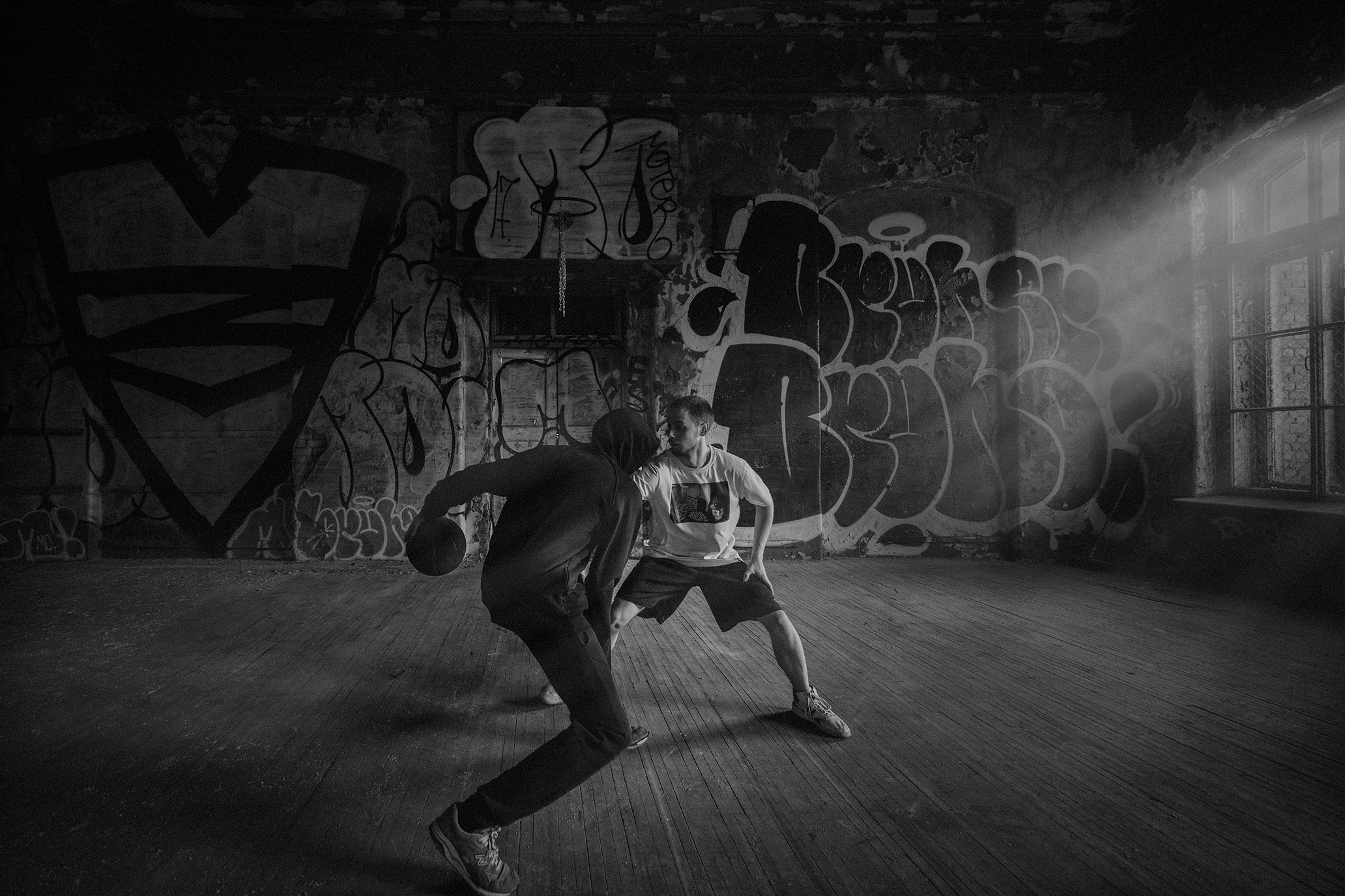 streetball, sport, ghetto, graffiti, black and white, saint petersburg,, ShootYourStyle