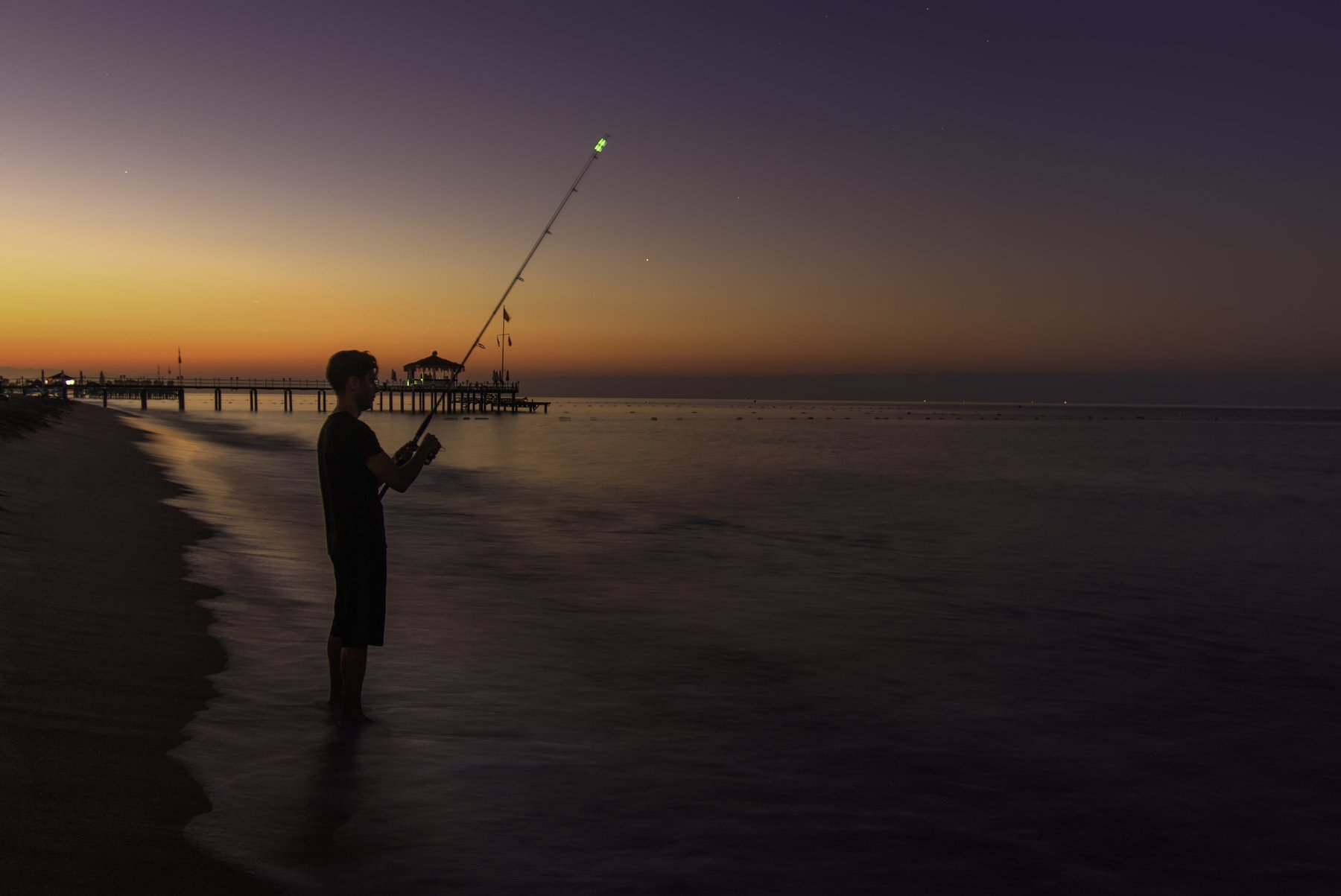 #antalya #turkey #kundu #ramadabeach #landscape #sunrise #fisherman, Ali Zeki Kaya