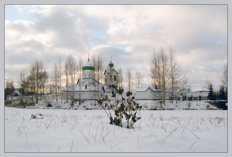 церковь,купола,снег, domovoi