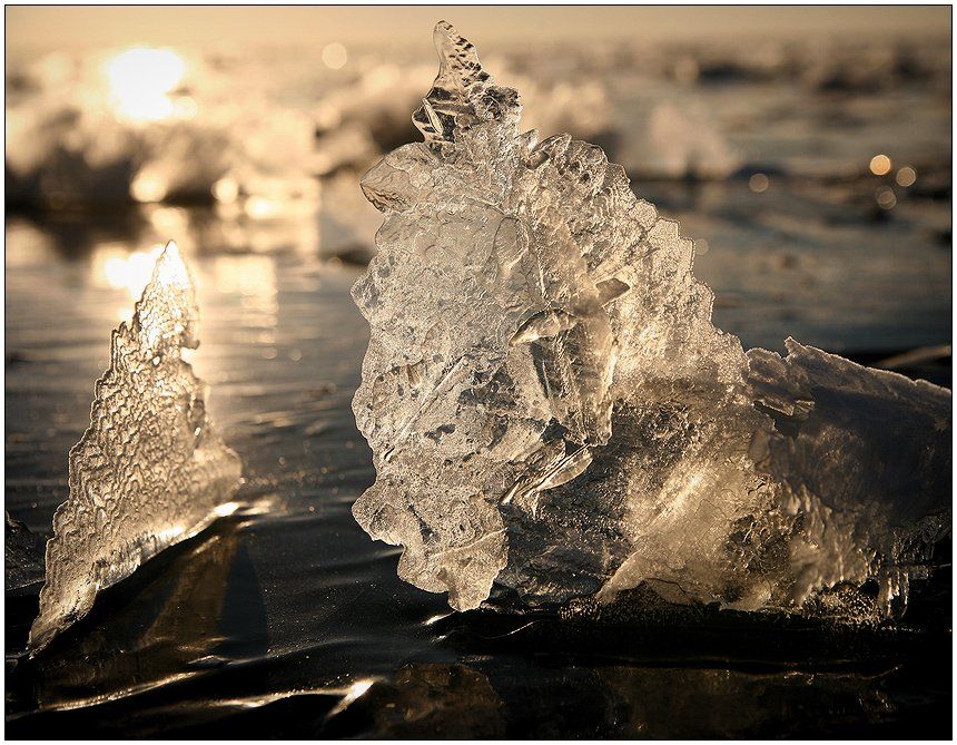 лёд, зима, мороз, свет, хрусталь, вода, Григорий Иващенко
