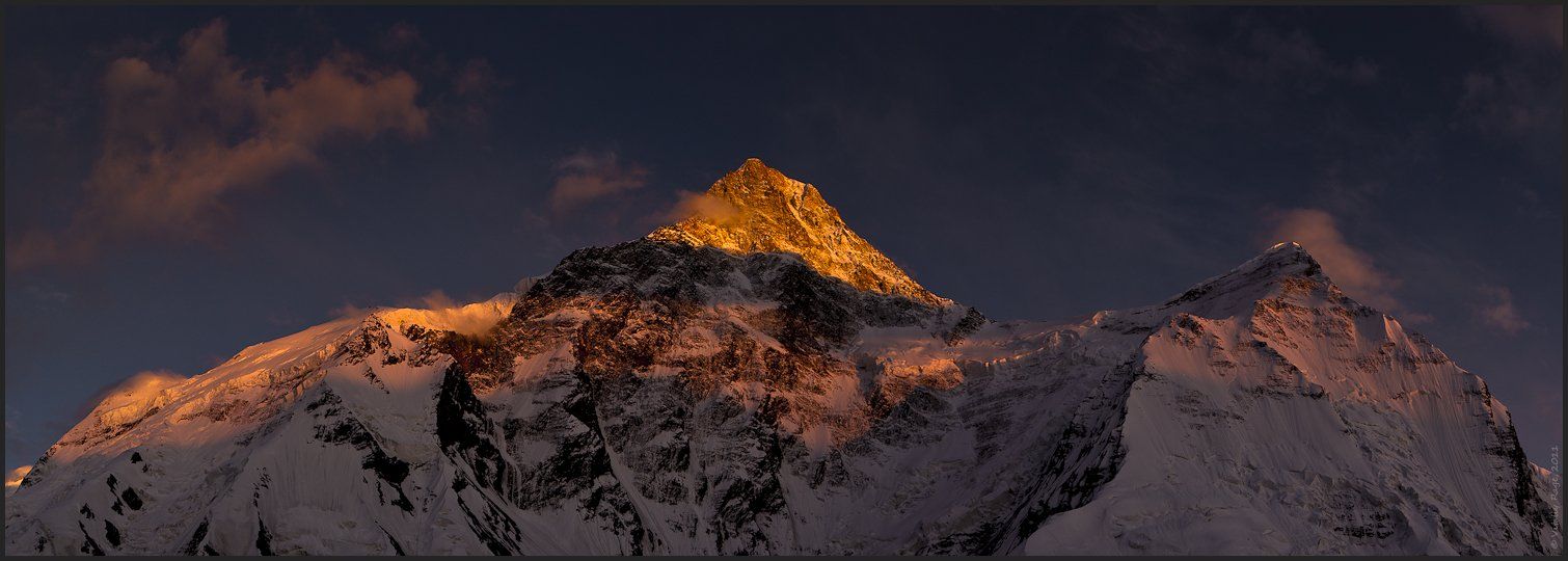горы, казахстан, хан-тенгри, свобода, альпинизм, высота, вечер, закат, Vitaliy Rage