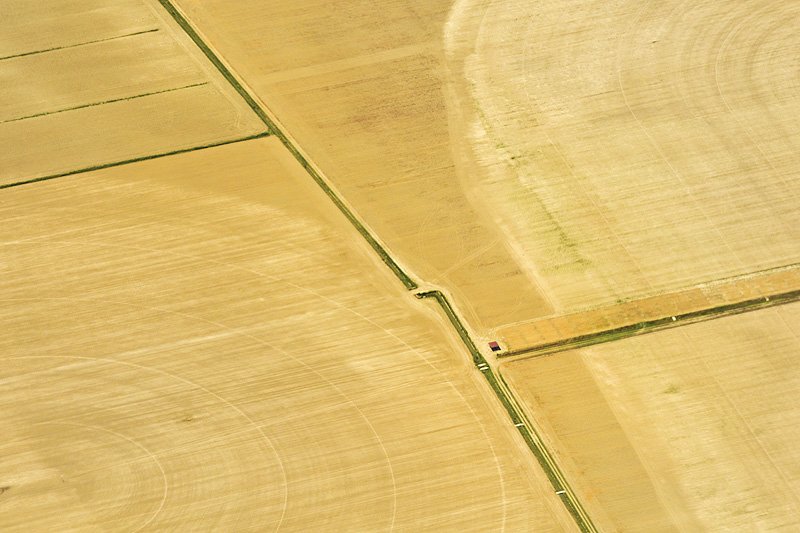 landscape, yellow, krusev, aero, fields, summer, Petar Krusev