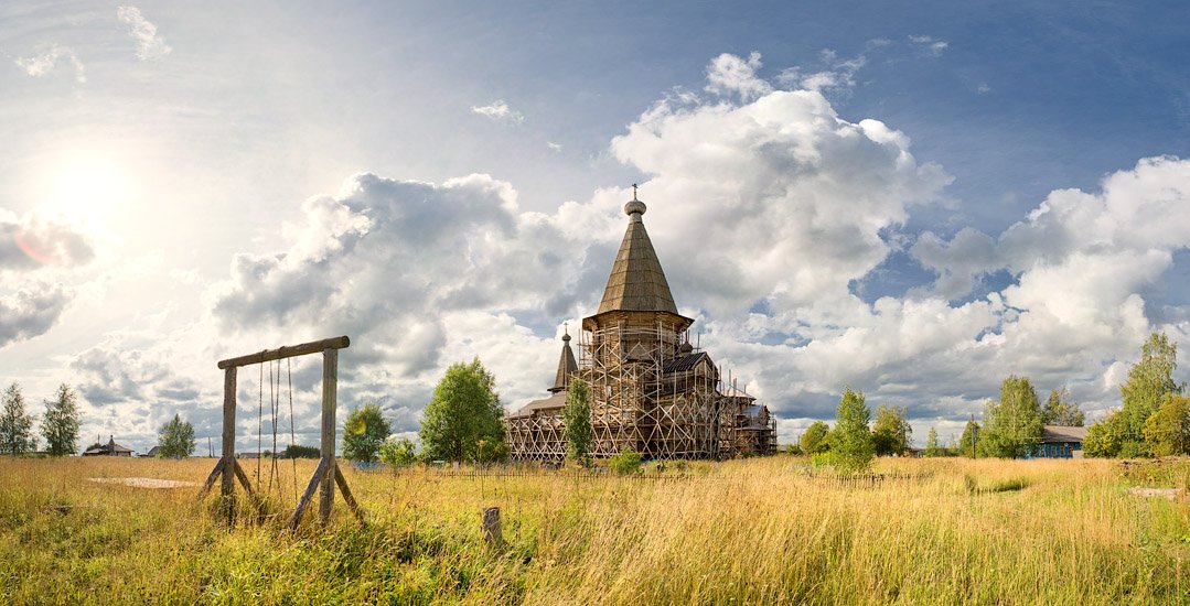 село, лядины., покрово-власьевская, церковь, Владимир Кириченко (vlkira)