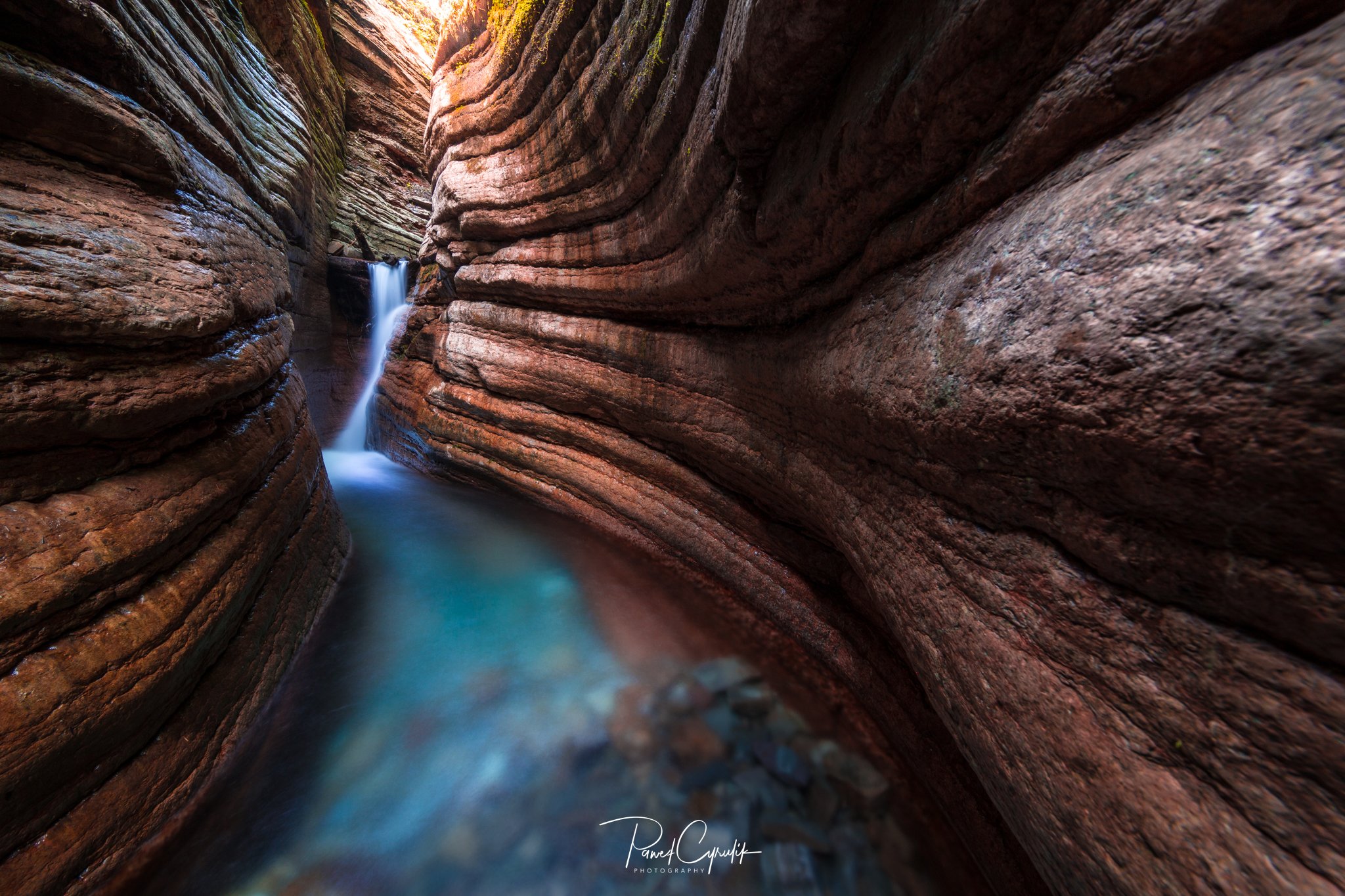 Austria, Osterreich, canyon, alps, Paweł Cyrulik