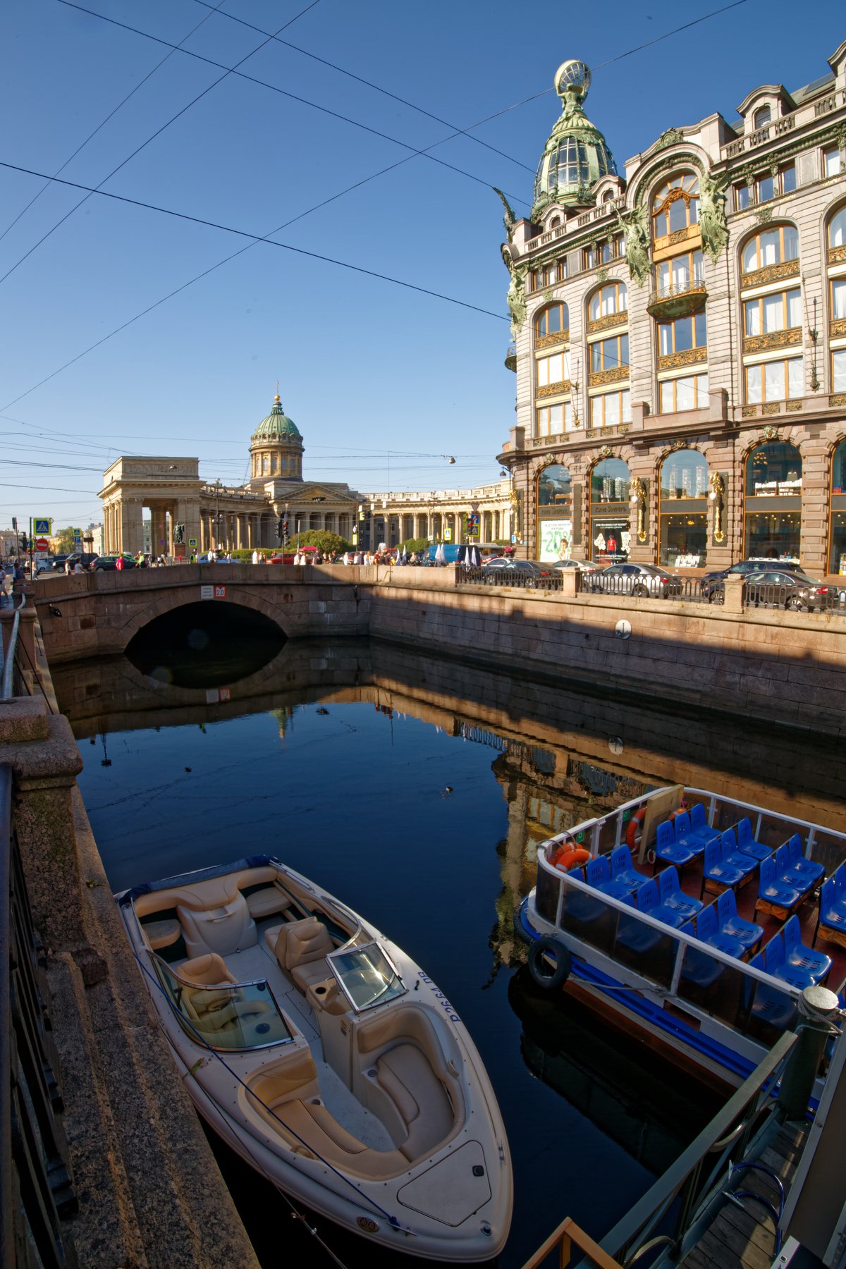 город, Санкт-Петербург, архитектура, утро, вода, отражение , Конев Сергей