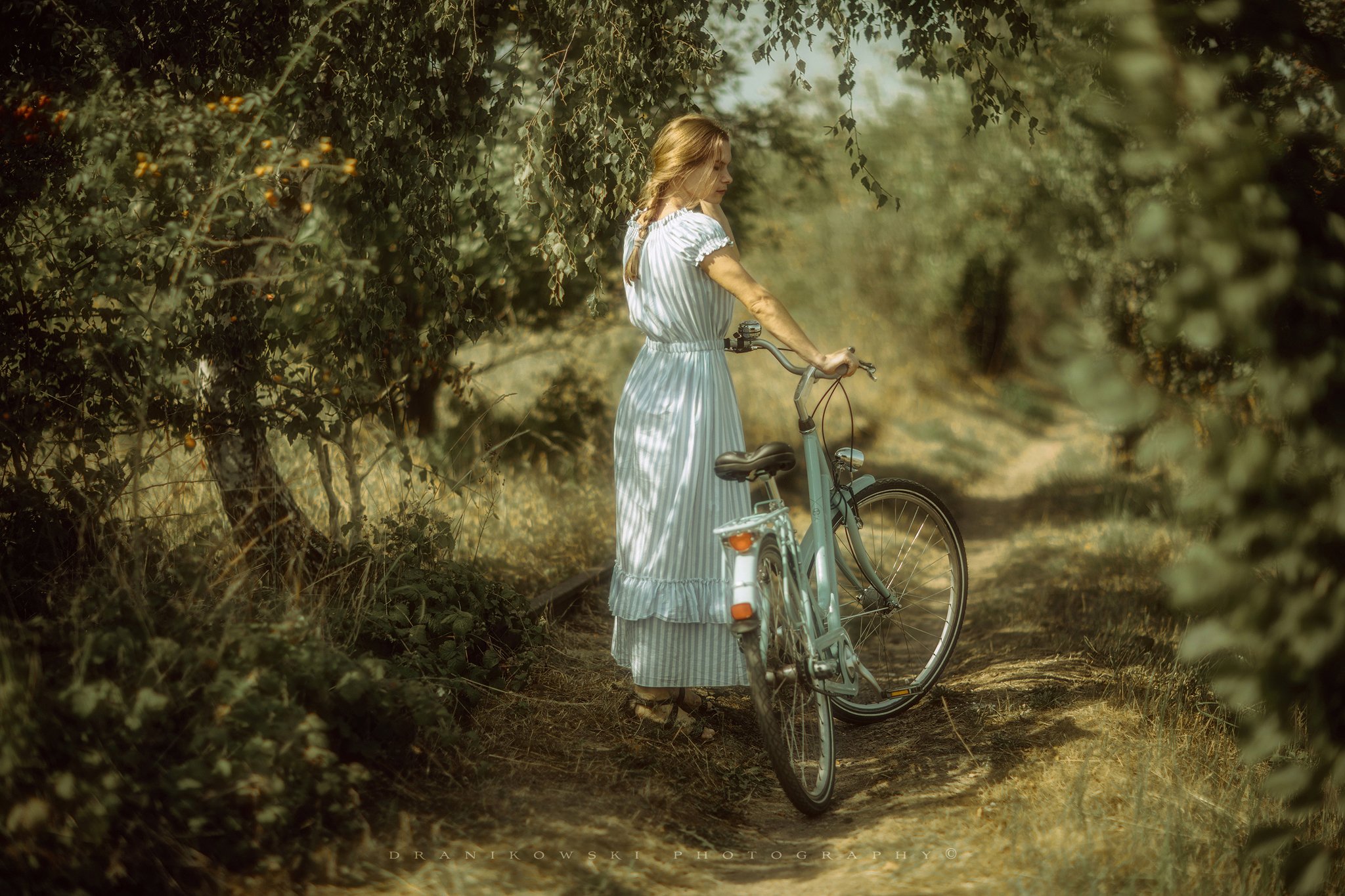 anne of green gables path beautiful nature magic dranikowski bicycle talle rower girl woman, Radoslaw Dranikowski