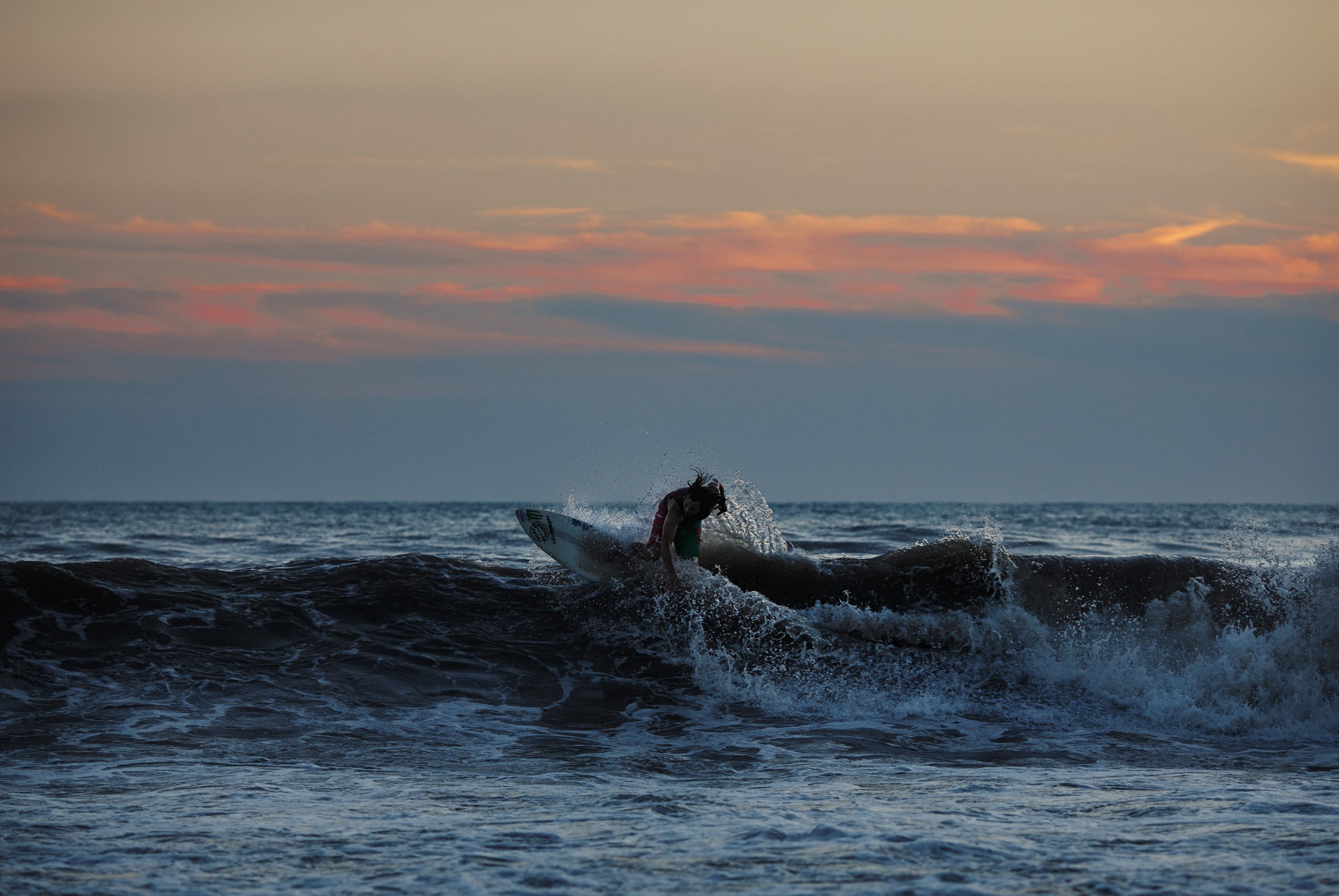 серфинг море сочи волны шторм закат, Наталья Санникова