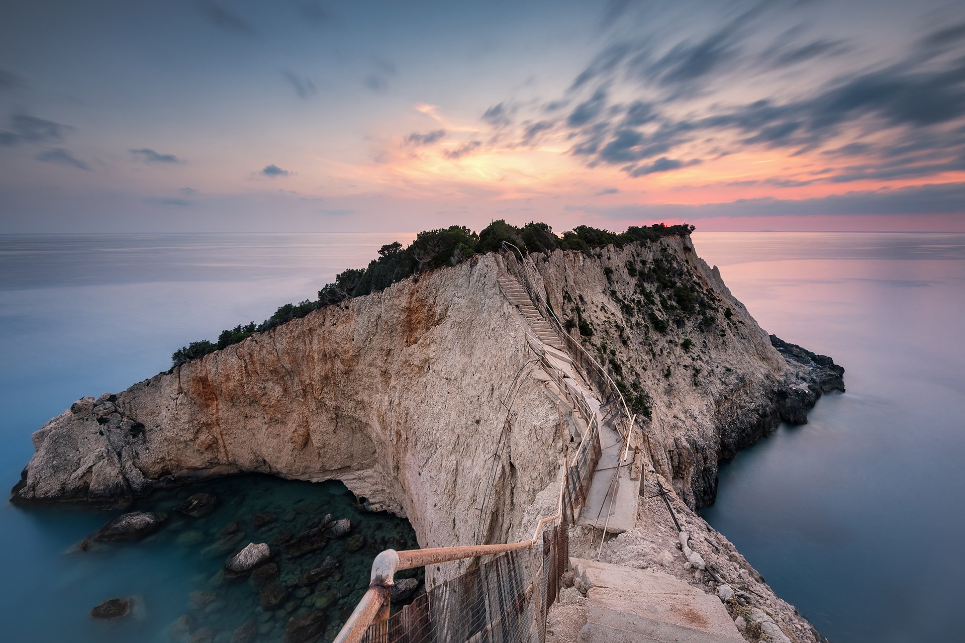 Lefkada, Greece, Porto Katsiki, beach, summer, long exposure, Andrey Trifonov