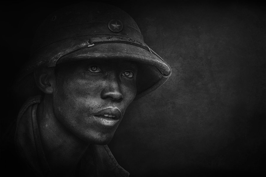 vietnamese,soldier,portrait,man, Svetlin Yosifov