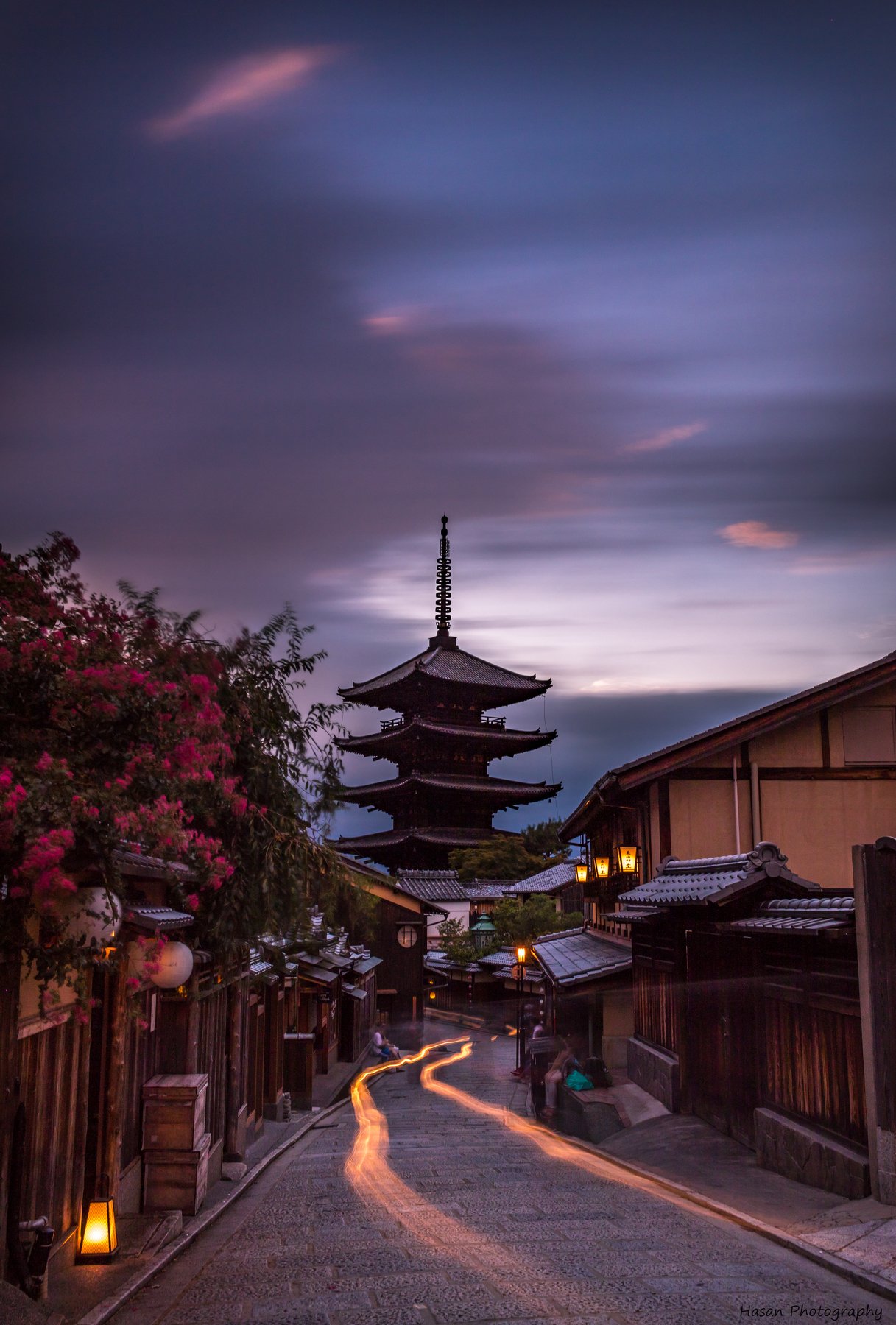 landscape nature travel Kyoto temple sky clouds long exposure Japan , Hasan Jakaria
