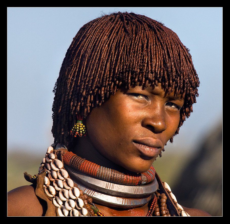 эфиопия, хамер,женщина,племена, Виктория Роготнева