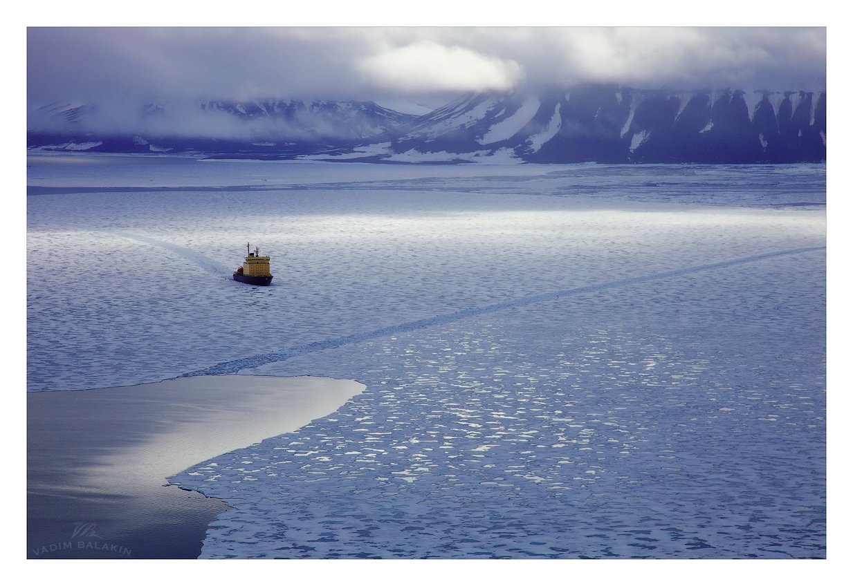 земля франца-иосифа, северный ледовитый океан, ледокол \"капитан драницын\", Vadim Balakin