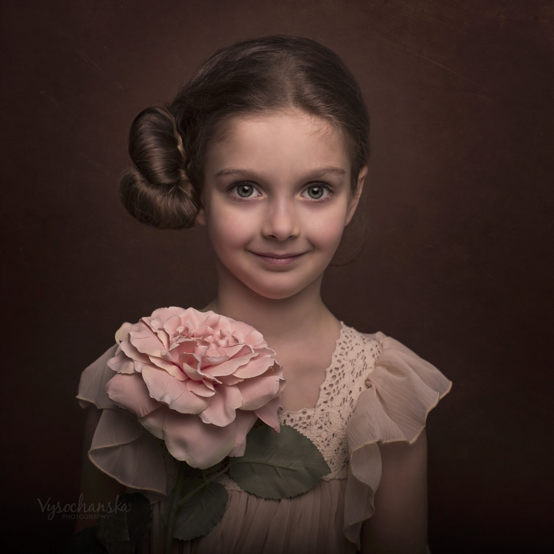 girl, portrait, friends, pet, animal, flower, Vysochanska Photography