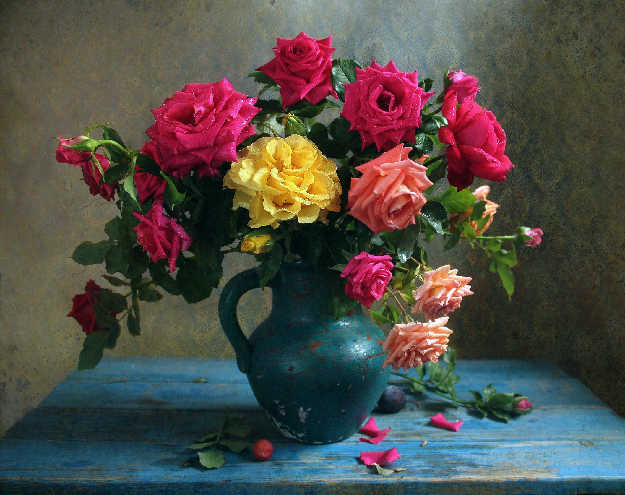 натюрморт, цветы, марина филатова, розы, Марина Филатова