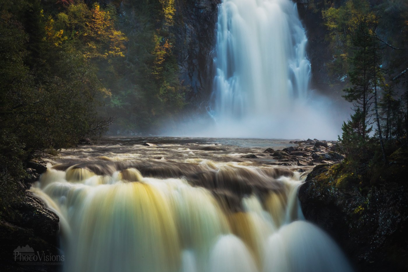 waterfall, norway, landscape, autumn, autumnal, longexposure, river, mountains,, Adrian Szatewicz