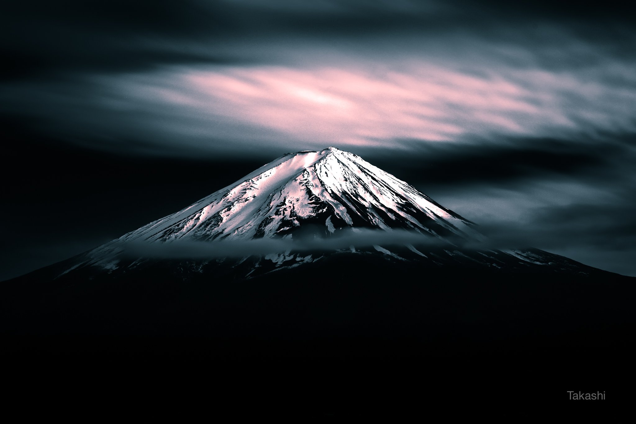 japan,fuji,mountain,cloud, Takashi