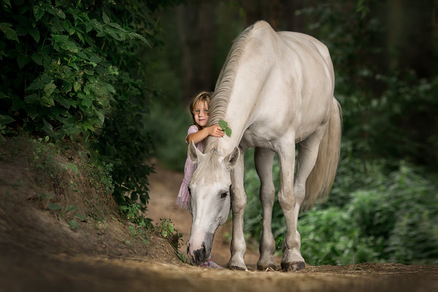 девочка, лошадь, лето, дети, животные, прогулка, Юлия Динмухаметова
