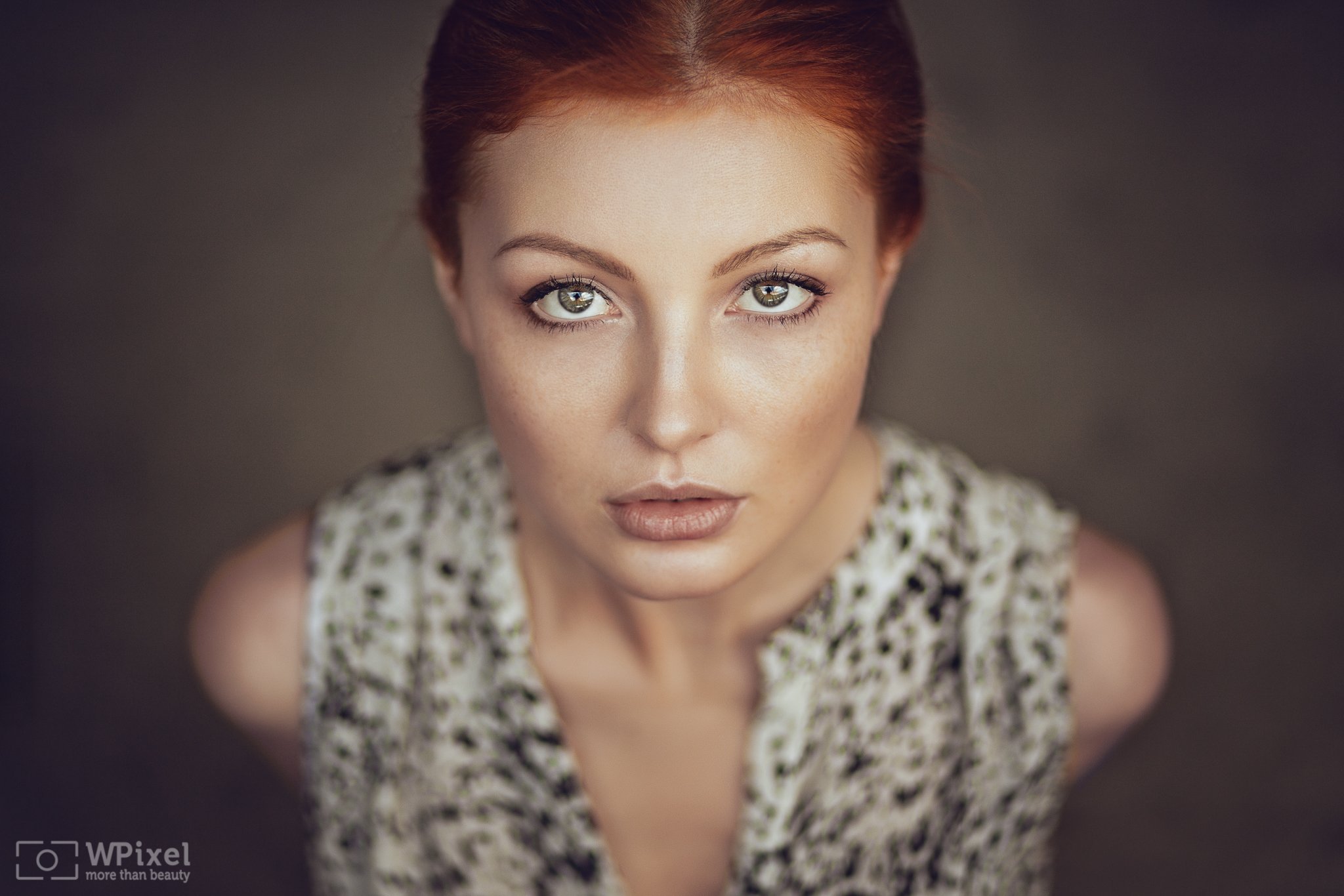 portrait women eyes redhair, Wojtek Polaczkiewicz