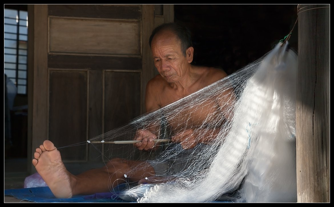 вьетнам,сеть,рыбак, Виктория Роготнева