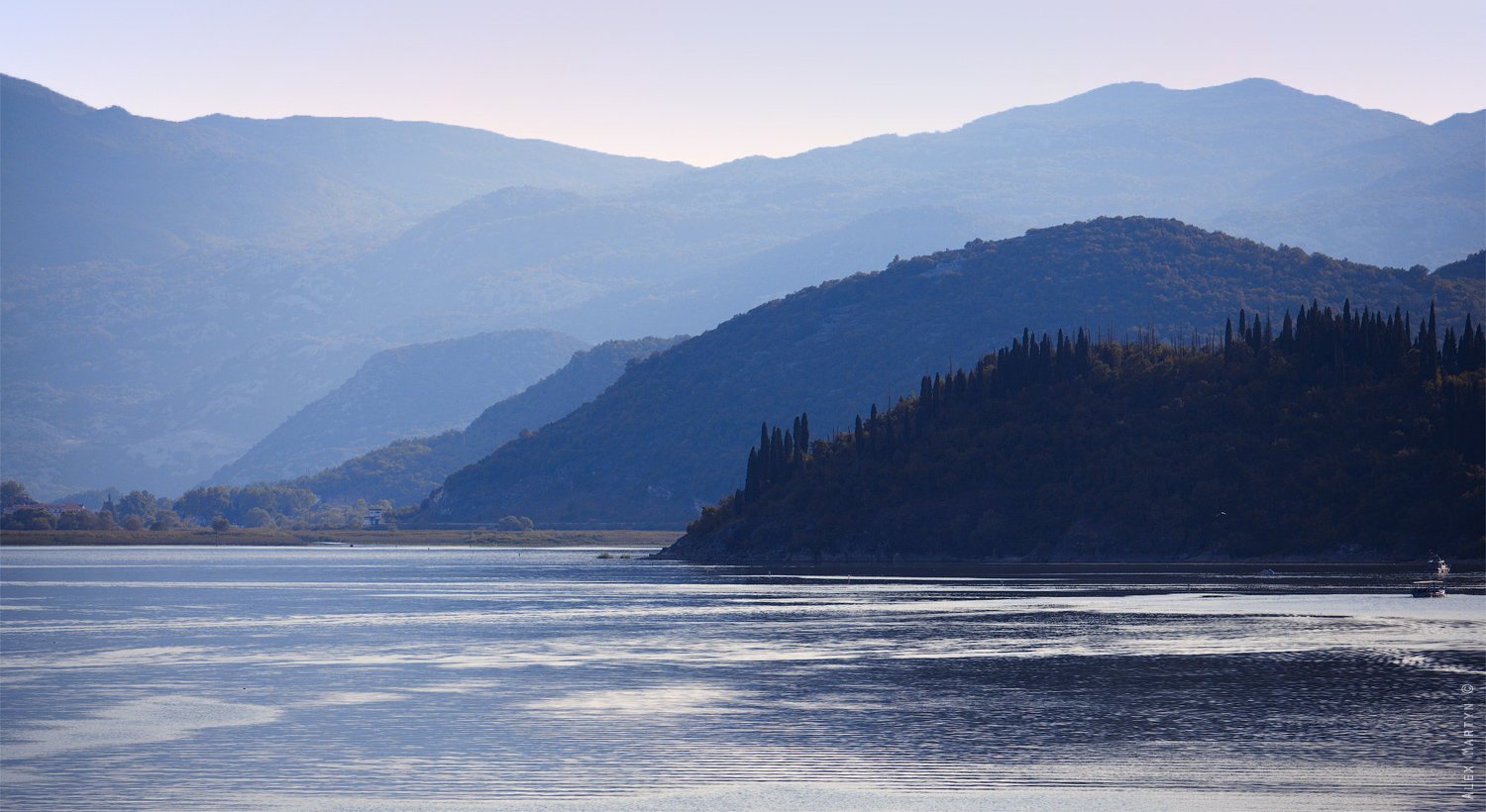 скадарское, озеро, черногория, закат, Alexander Martynov