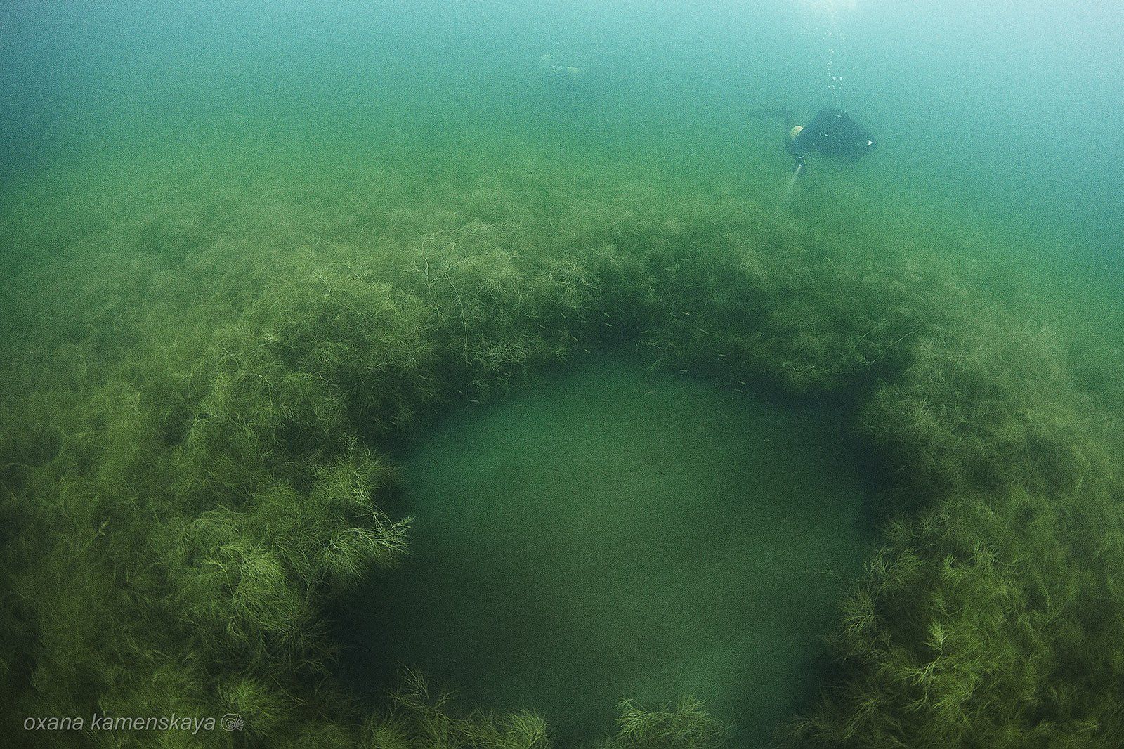 underwater wreck diver mine rummu, Оксана Каменская