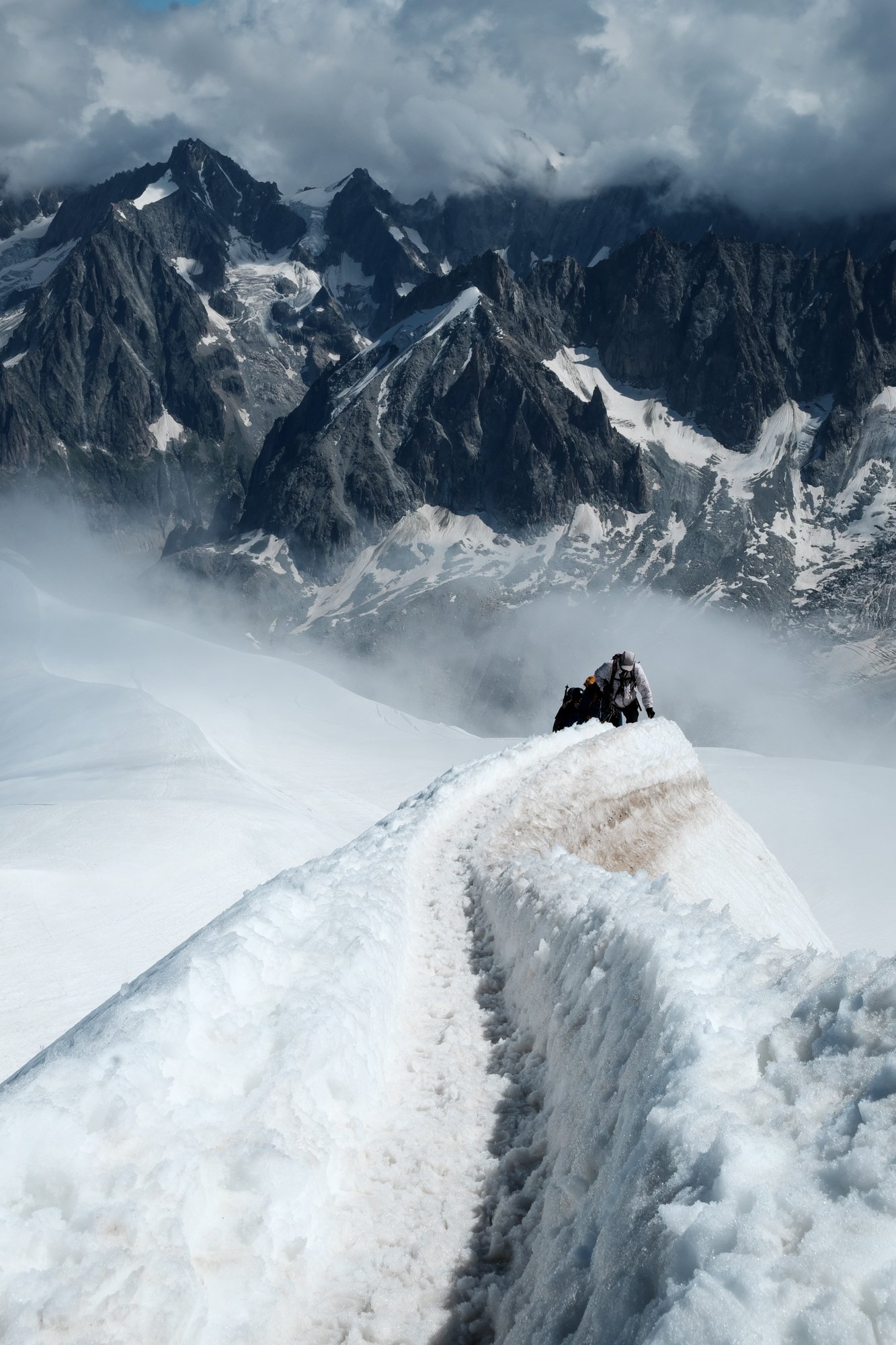 горы, альпинизм, восхождение, альпы, монблан, mountains, alpinism, mountaineering, alps, mont blanc, эгюий-дю-миди, aiguille du midi, франция, france, Serg Pechenizhskiy