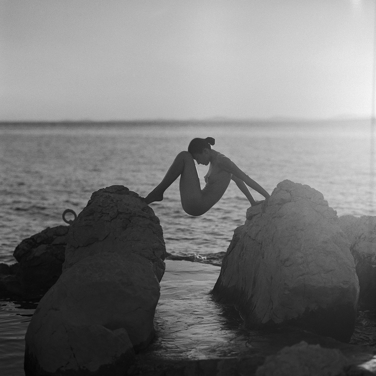 akt, nude, analog, hasselblad, ninoveron, women, fineart, sunset, sea,, NinoVeron