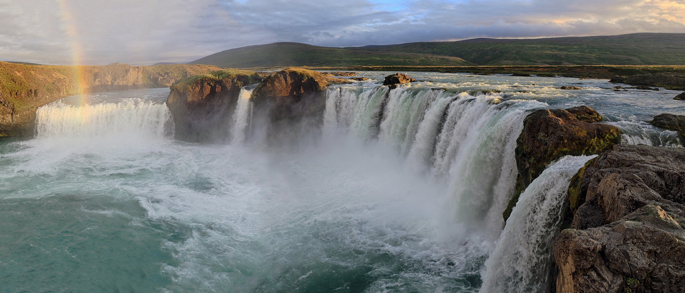 водопад, исландия, пейзаж, путешествие, iceland, waterfall, godafoss, landscape, Михаил Конарев