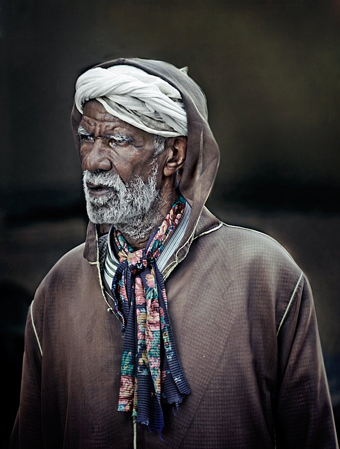 portrait, morocco, old man, man, arab, Иван Любенов