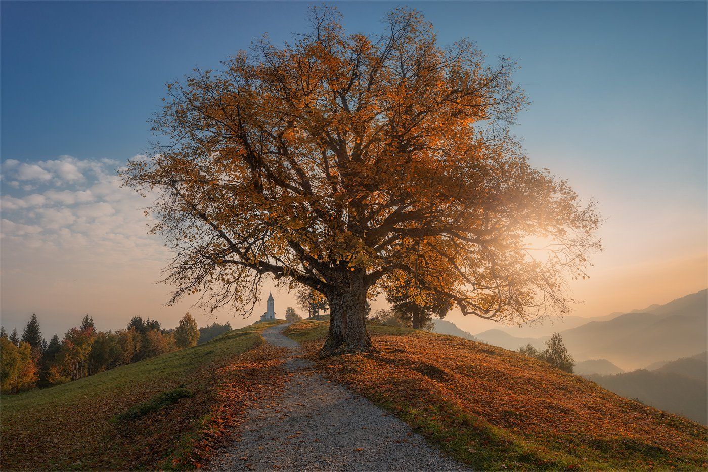 slovenia, словения, ямник, jamnik, утро, осень, Юрий (Phototours.pro) Шевченко